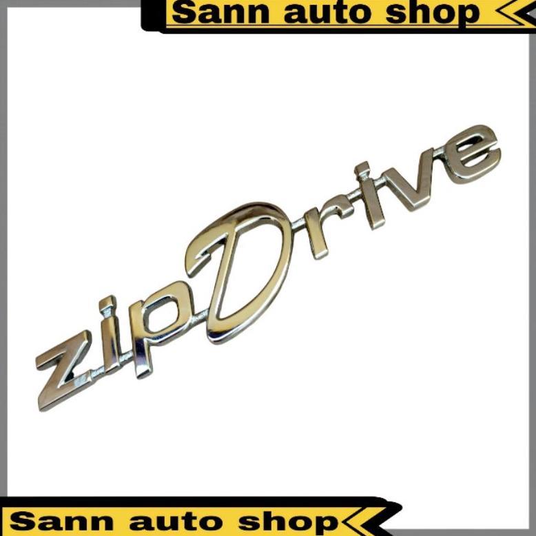 Emblem Tulisan zipDrive Kia Visto 2000-2015 Original/ Embelm Logo Tulisan ZipDrive Original Kia