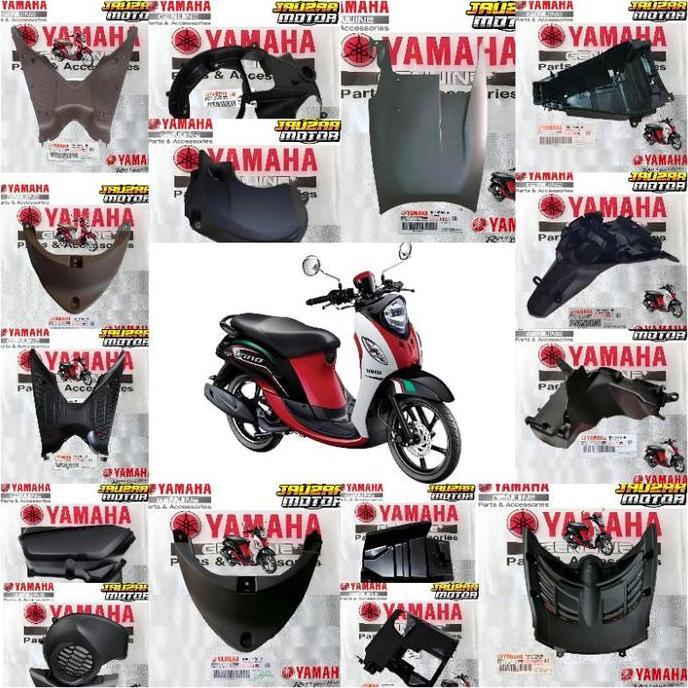 COVER FULL SET BODY KASAR FINO FI125 BJ8 ORIGINAL YAMAHA TERBARU