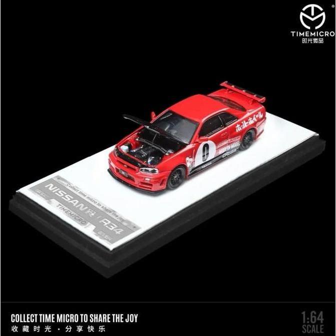 Time Micro Diecast Mini Scale Kode 1419