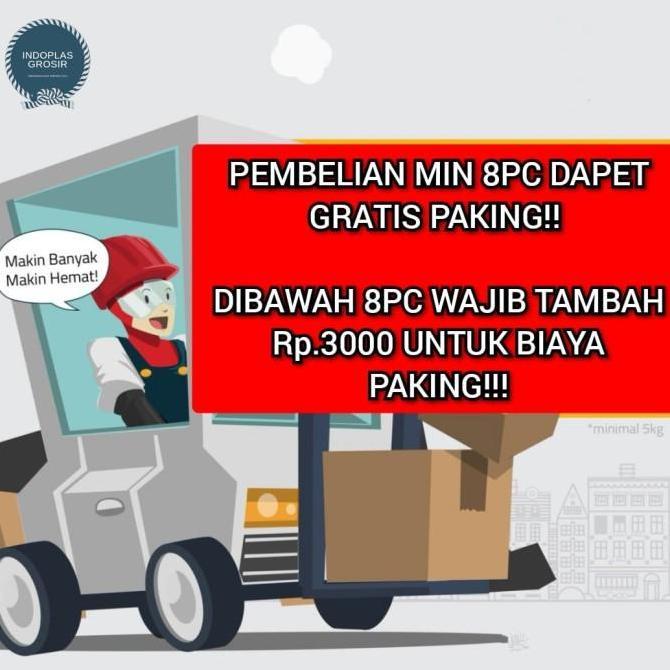 Best- TOPLES 1000 ML / TOPLES PLASTIK 1000 ML / TOPLES TABUNG 1000ML