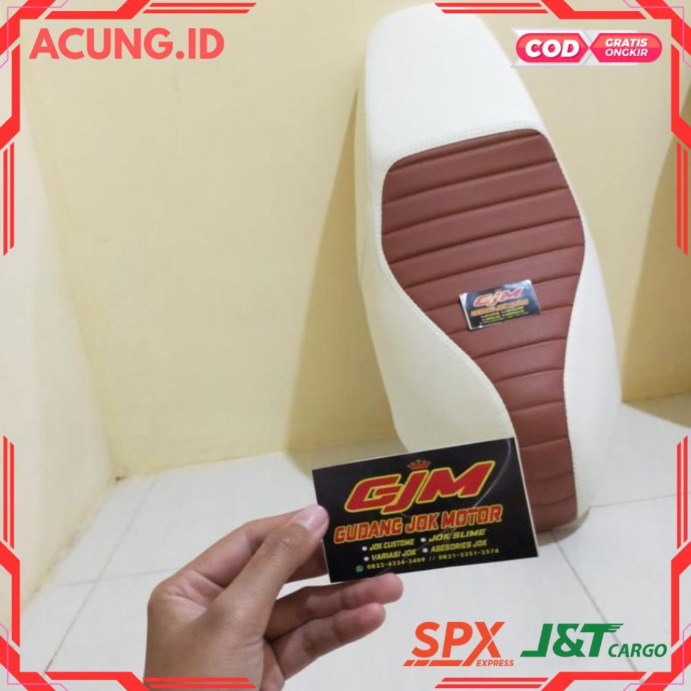 Jok Honda Scoopy caferacer double seat-Jok Scoopy karbu - RO30-0912 2025 Bisa COD Murah