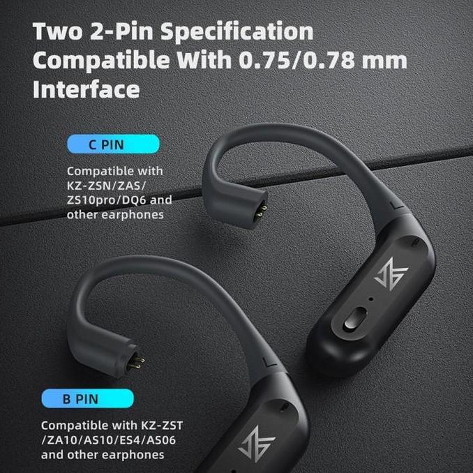 Kz Az09 Pro Knowledge Zenith Aptx Tws Earhook Hd Bluetooth Adapter