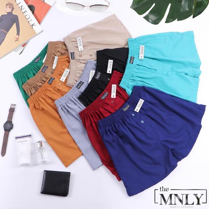 Ytta- Celana Boxer Pria Celana Pendek Boxer Pria The Mnly