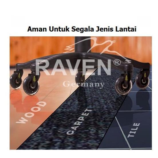 Newcap- Roda Office Chair / Kursi Kantor / Kursi Direktur / Kursi Gaming 1 Set Furniture