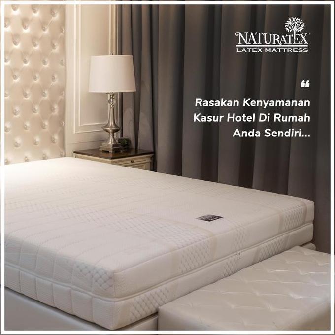 Newcap- Promo Terbatas  Kasur Latex Naturatex Hotel Bed Deluxe Uk. 120X200 Cm