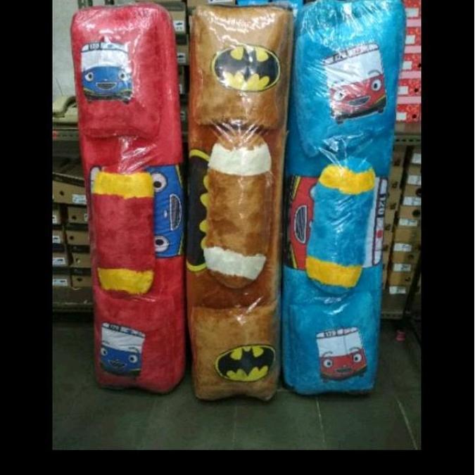 Surpet Kasur Karpet Motif Karakter Bahan Bulu Rasfur 120x160 cm Tebal 3 cm dengan Sleting Isi Dakron