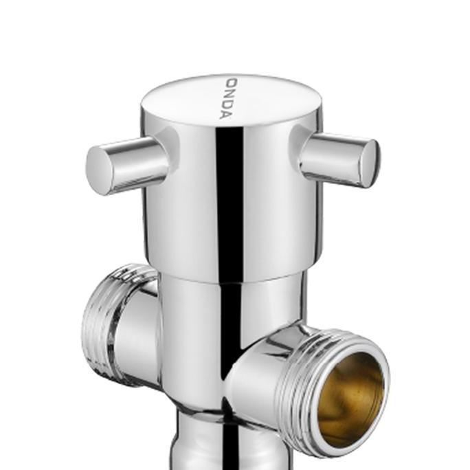 Cxyc- Onda Stop Kran Toilet 2 Cabang 1/2 In Kran Wc Duduk Multifungsi Keran Toilet Duduk Kran Kloset