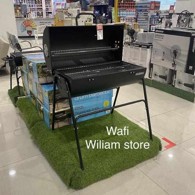 Terlaris Celcio & Co Grill Charcoal Square W / Pemanggang Bakarang Daging Ayam Sate Arang Panggangan