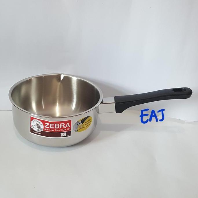 Panci Zebra 18 cm Tanpa Tutup/Sauce Pan Zebra 18 cm 166308