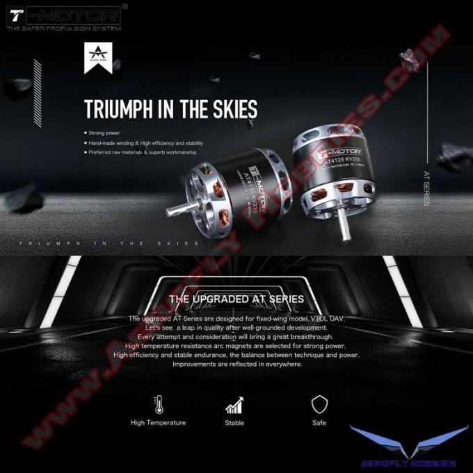 T-Motor AT4130 KV450 Brushless Motor for VTOL and UAV