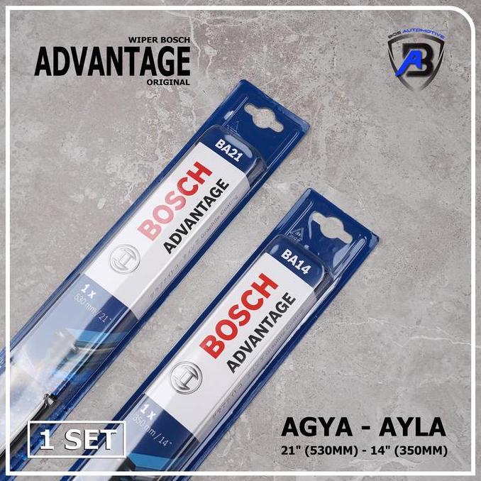 Wiper Blade Mobil Agya - Ayla Bosch Advantage 21" - 14" Original