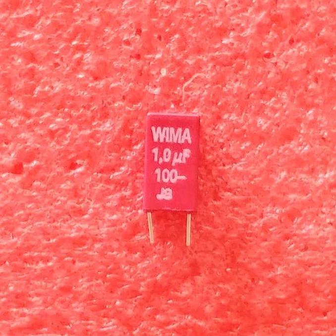 CAPACITOR KAPASITOR 100V/VDC 1UF WIMA