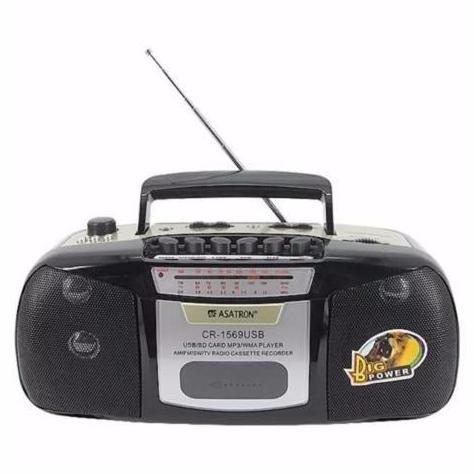 Good- Radio Kaset Tape Asatron CR-1569 Compo Recorder