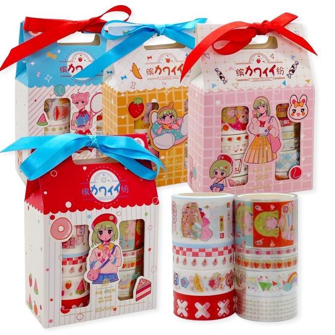 Scoop Masking Washi Tape Set Japanese Girl 64381000 Promo