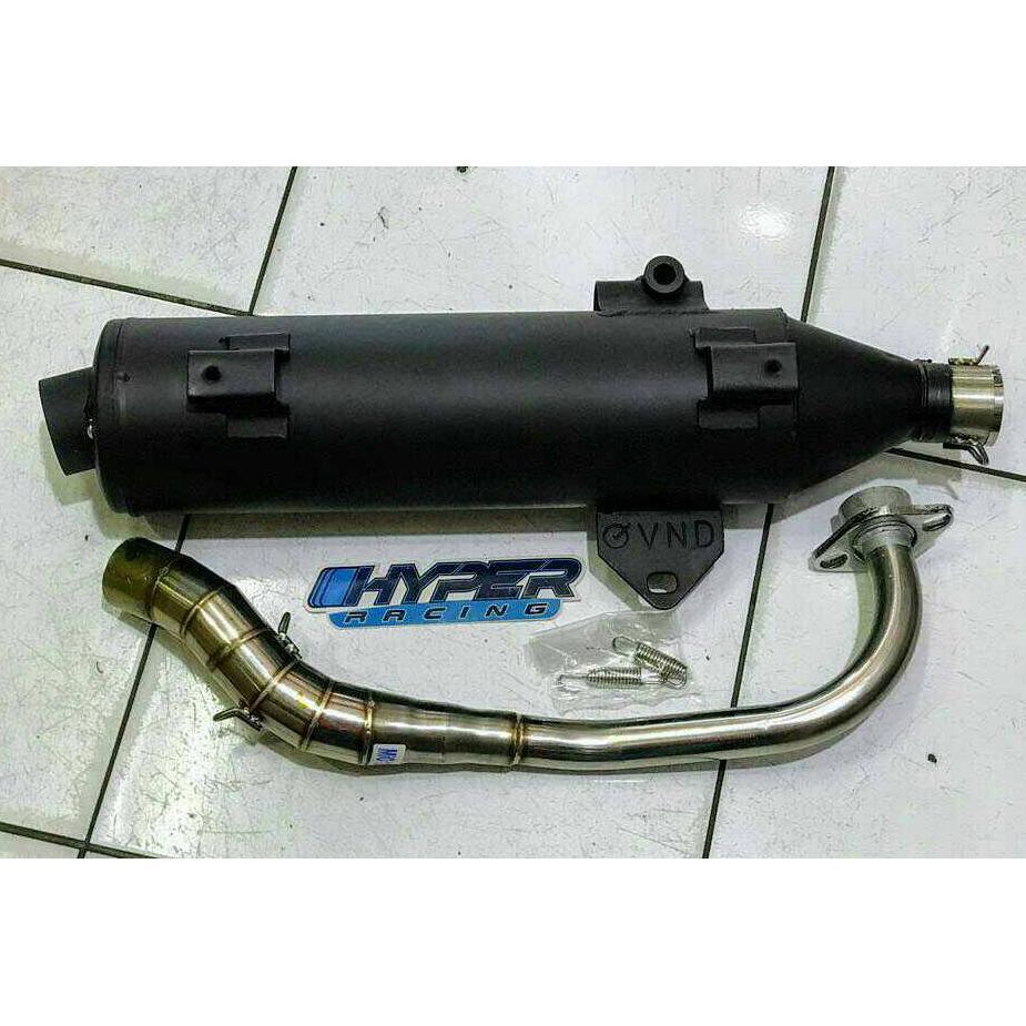 Knalpot Tsukigi Original Thailand Emboss VND Xeon Karburator / Xeon Karbu