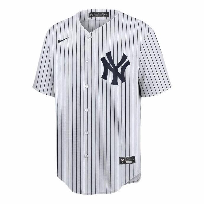 JERSEY BAJU MLB BASEBALL AUTHENTIC NEW YORK YANKEES HOME