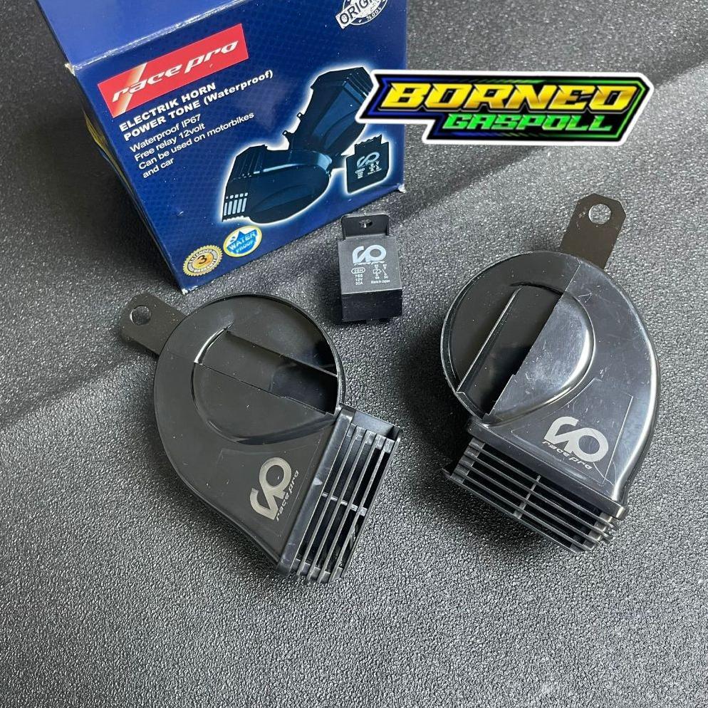 set original 100% KLAKSON KEONG Klakson Motor MOBIL DENSOO WATERPROOF 12VOLT klakson sepeda motor - 