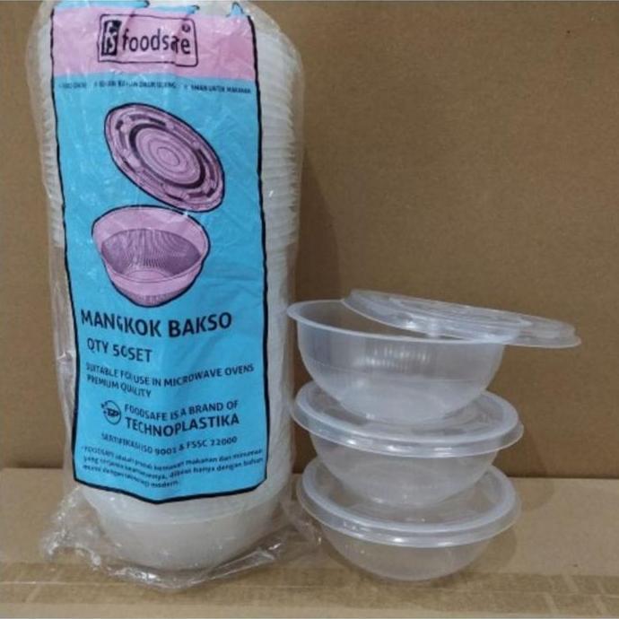 Mangkok Plastik Bakso 650 ml PERSLOP