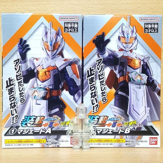 SO-DO KAMEN RIDER GOTCHARD 5 [1+2] SODO MASKED RIDER MAJADE SUNUNICORN [2/SET] RINNE KUDO 110MM ACTI