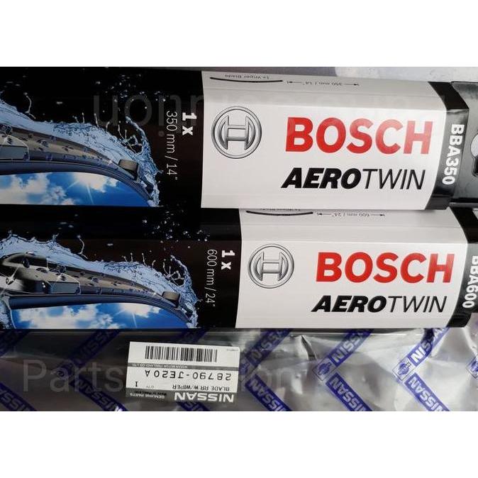 Wiper Depan Belakang Livina Grand Livina Bosch Aerotwin + Oem Nissan Restock