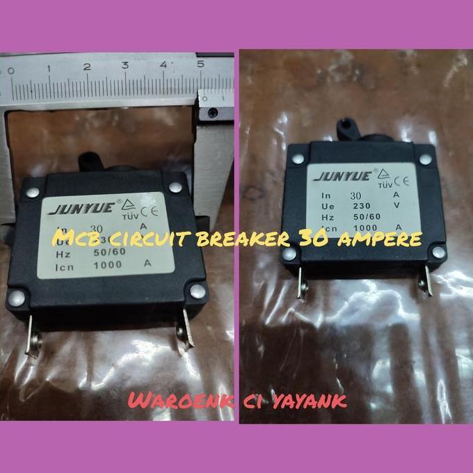 Diskon Mcb Circuit Breaker Genset 5000 Watt ( 30 Ampere)