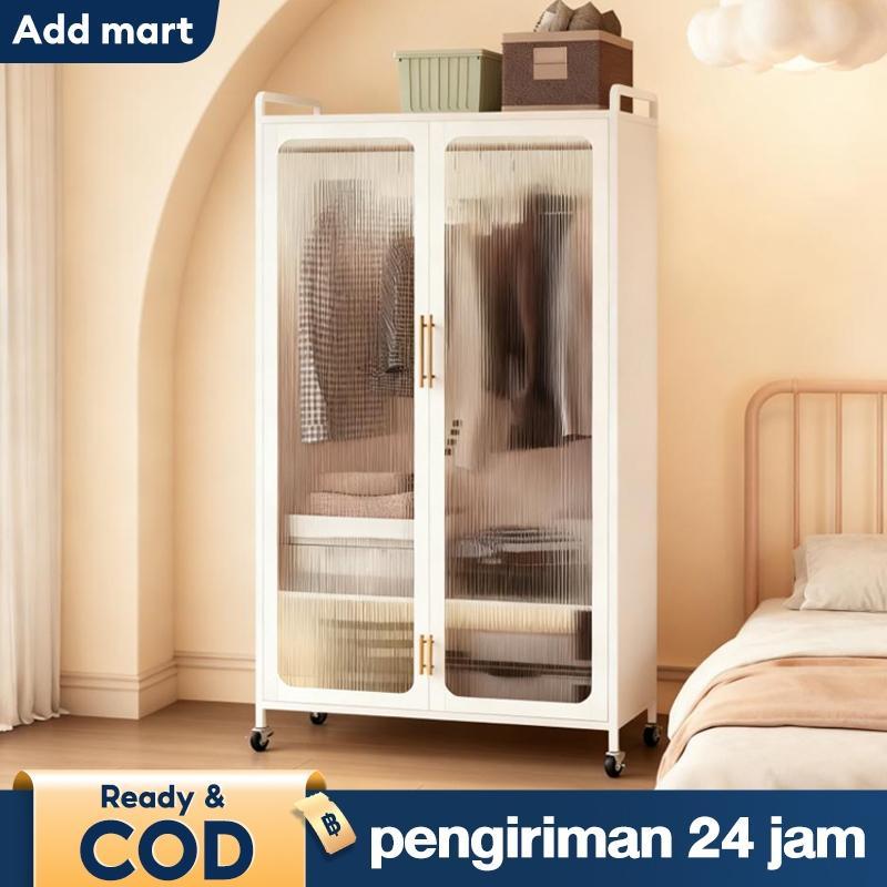 Lemari Pakaian Baju Anak 2 Pintu Modern Minimalis Lemari Pakaian Kecil 2 Pintu Lemari Baju