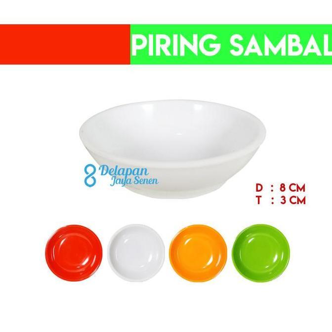 Good- Piring Sambal Melamin | Piring Sambal Bulat | Pisin Tempat Sambal