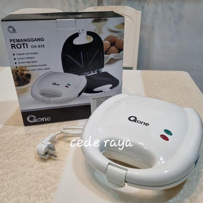 panggangan roti / sandwich toaster listrik oxone ox-835