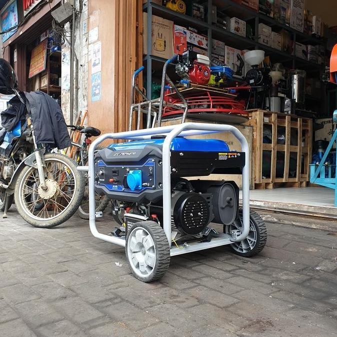 Terjangkau Genset Bensin 6Kva Genset 5000W Zs Power Pb 7900 E