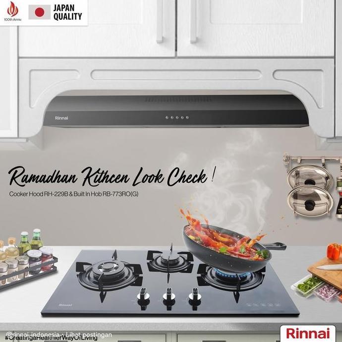 Cooker Hood Rinnai 90Cm - RH229B