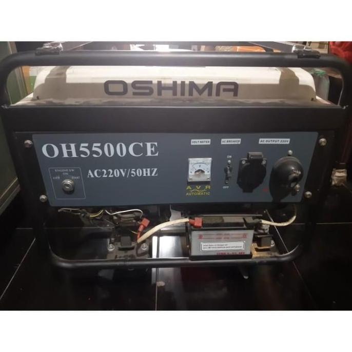 Spesial Genset Honda Oshima Oh5500Ce / Generator Set Oh 5500 Ce