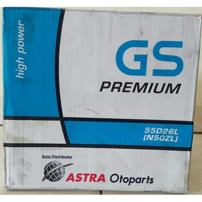 Promo Aki Basah N50ZL GS Astra Premium di Bekasi Diskon