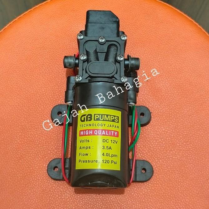 Dinamo pompa air DC 12 volt 120 PSI Water pump Push pump 12 volt BEST QUALITY