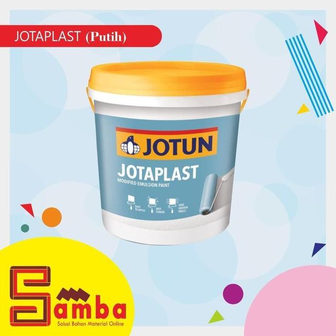 JOTUN PUTIH JOTAPLAST 25 KG / CAT TEMBOK INTERIOR / CAT PLAFON 1 PAIL