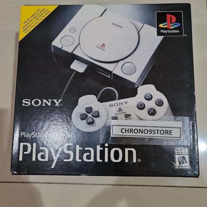 Terlaris Playstation Classic Original (Patched Kernel + Usb Flash Disk 256 Gb)