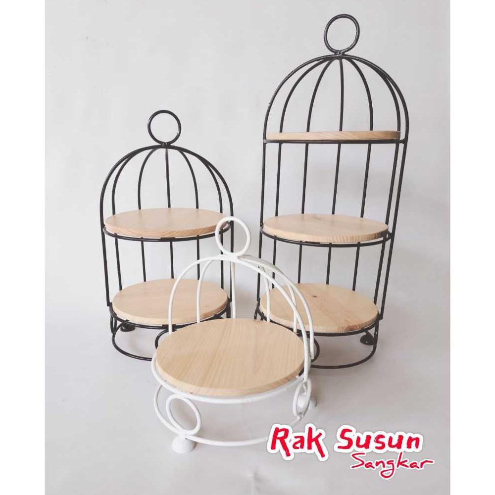 rak susun sangkar | rak serbaguna model sangkar
