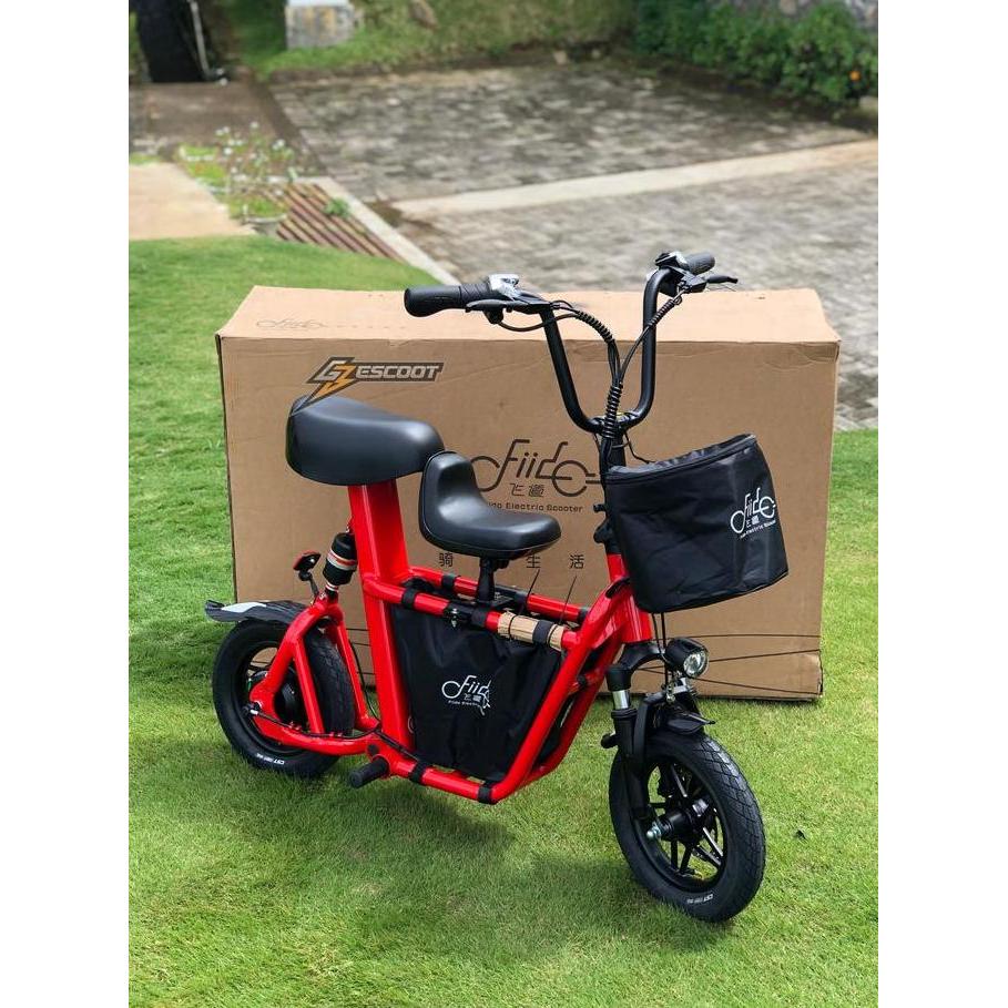 Terlaris Sepeda Elektrik Fiido Q1S Red Skuter Listrik Bandung