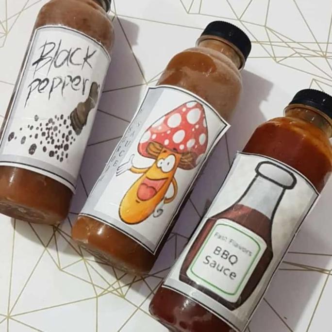 Wagyu Daging Sapi Steak paket Bumbu Siram Bandung Mushroom Barbeque