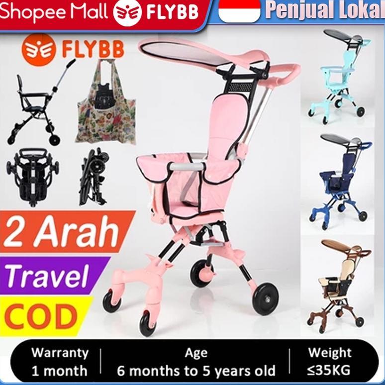 FLYBB Magic Stroller Baby 2 Way Travel Lightweight Foldable