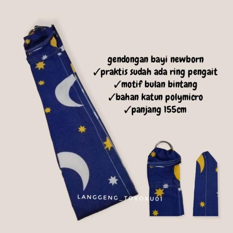 Gendongan RING/Gendongan Bayi Newborn Ring Sling Premium/ Gendongan Bayi Samping