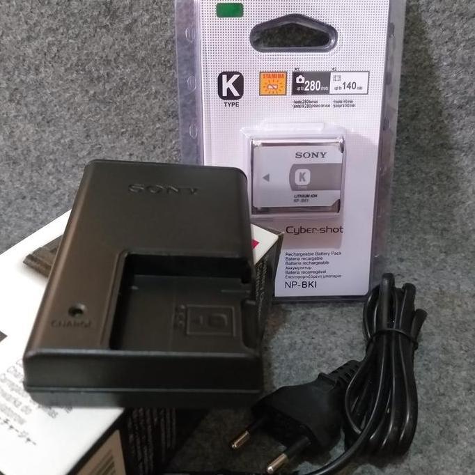 Baterai +Charger SONY DSC-W180, W190, W370, S750, S780