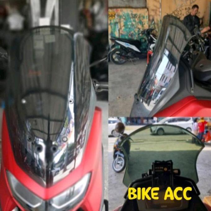 Visor Windshield Nmax New 155 2020 2021 2022  Anti Pecah Clear _Smoke Harga Spesial