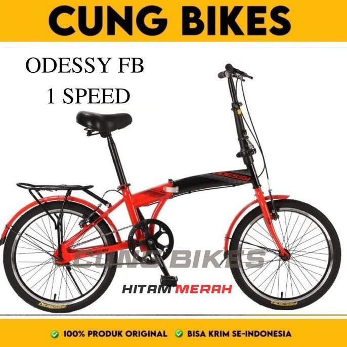 Terlaris Sepeda Lipat Anak Dan Dewasa Odessy Rodeo 20 Inch
