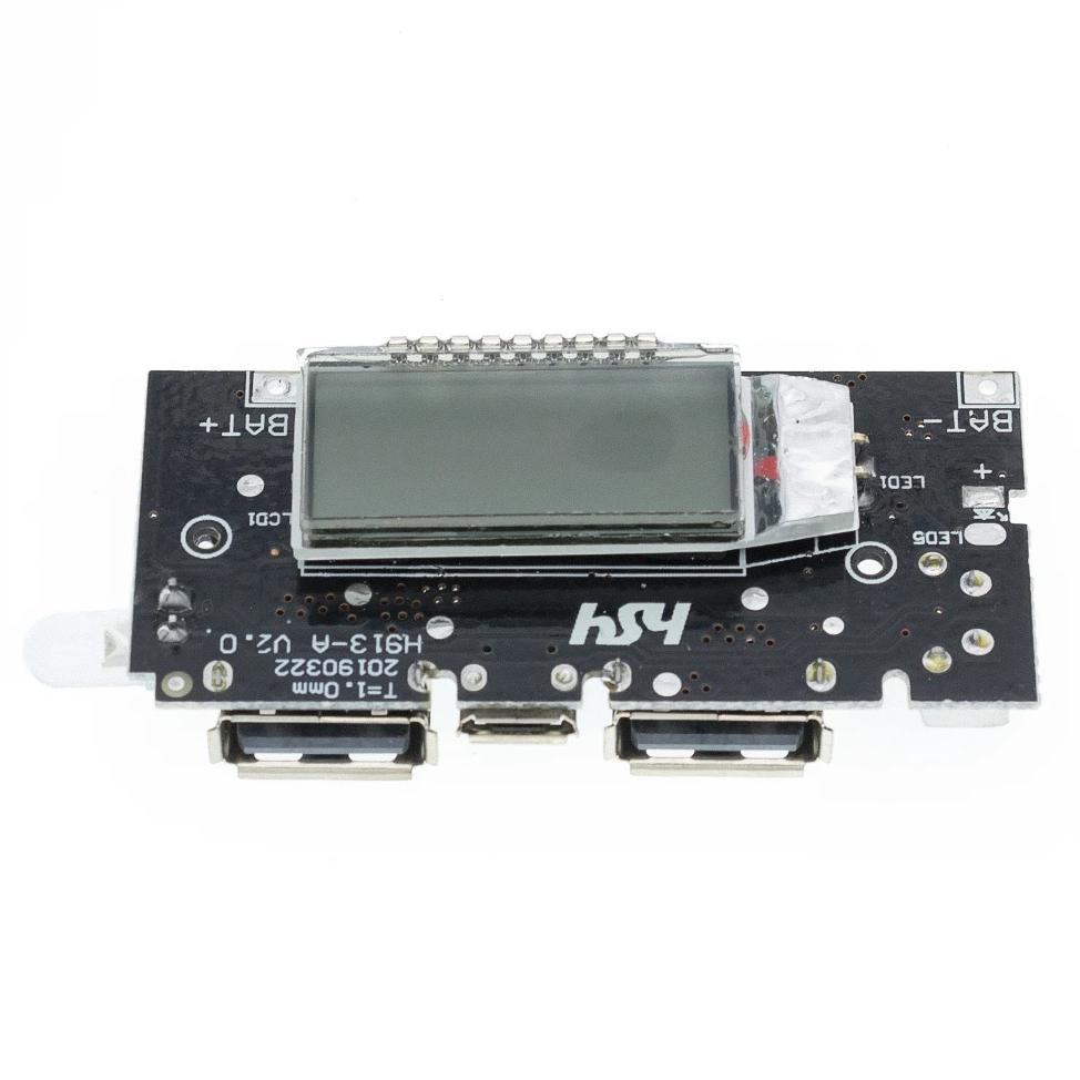 Dual USB 5V 1A 2.1A Mobile Power Bank 18650 Battery Charger PCB Power Module Accessories For Phone D