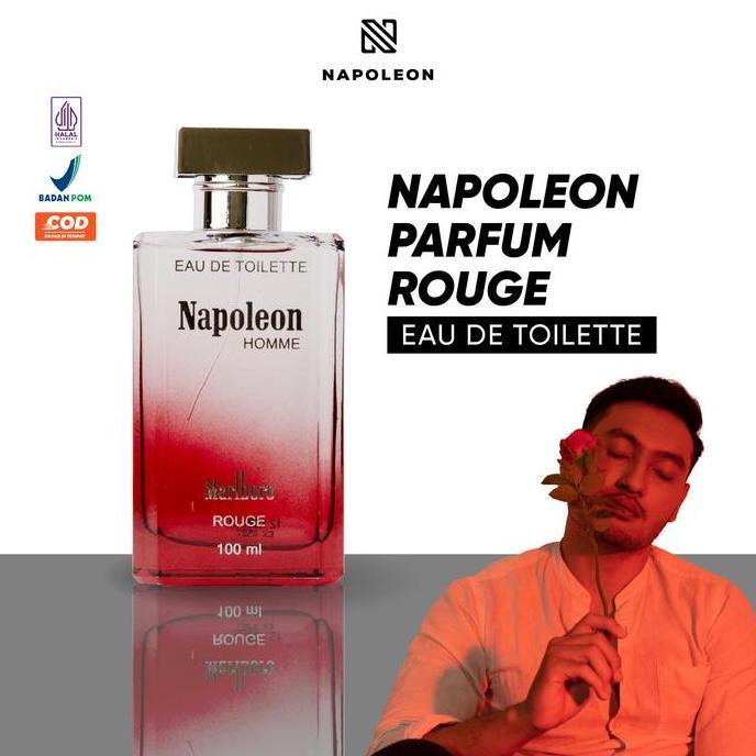 Littlehn- Napoleon Pomade Oilbased Rouge + Parfum Pria Edt Rouge