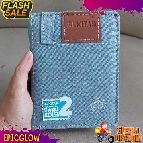 Alkitab Kristen Kecil Sampul TB2 034 Jeans Pocket Terjemahan Baru 2 LAI Anak Mini LAI Grosir