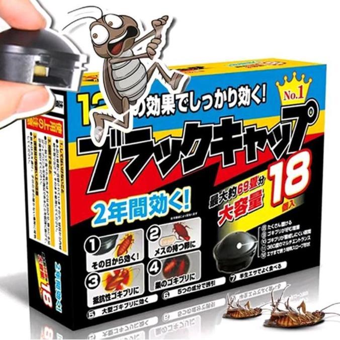 Clrx- Obat Pembasmi Kecoa /Racun Kecoa/Anti Kecoa/ Earth Black Cap