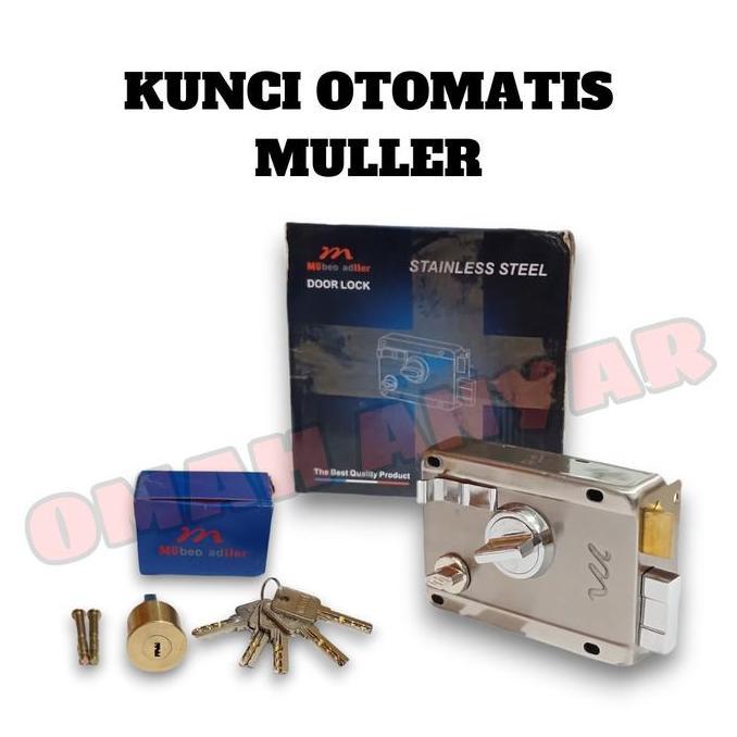 Kunci Pintu Besi Otomatis Kunci Gerbang Muller
