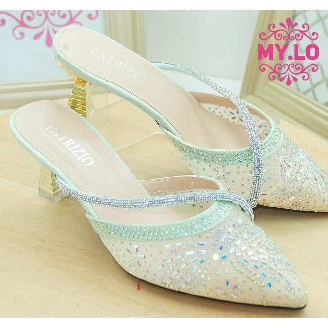 TERMURAH - SANDAL PESTA WANITA SELOP KEBAYA PENGANTIN SENDAL WEDDING LAMARAN SESERAHAN SEPATU WISUDA