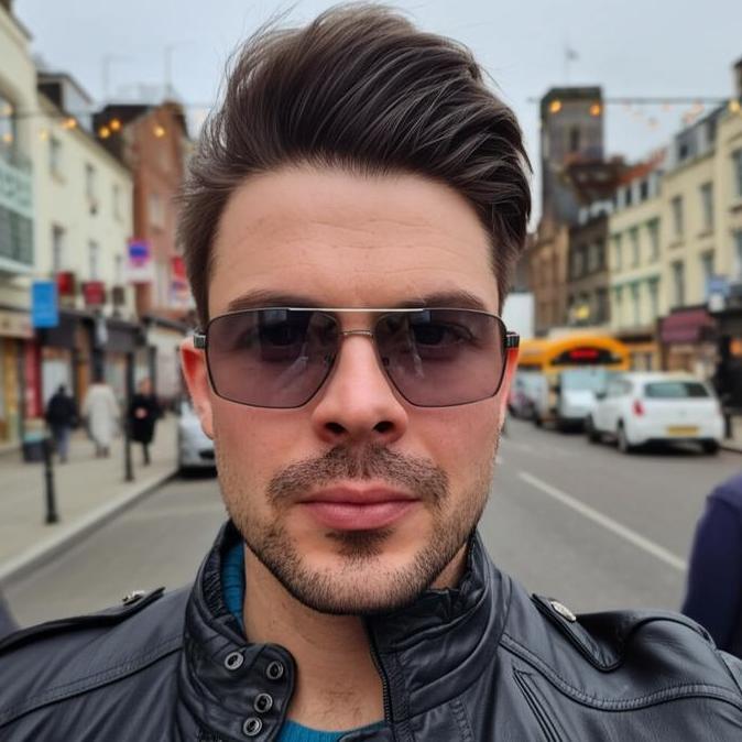 Yourp- Kacamata Pria New Photochromic Sporty Lensa Polaris Anti Silau Sunglasses Kacamata Gaya Hitam